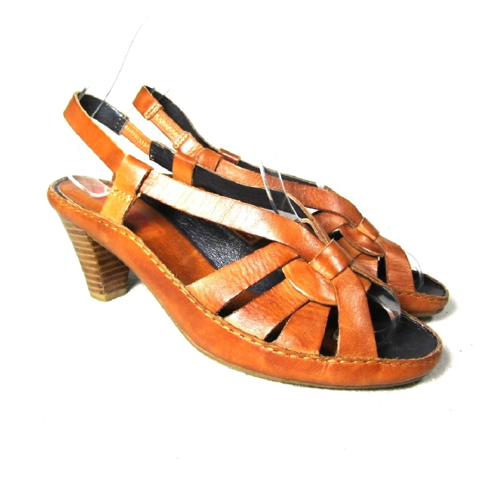 Pikolinos Brandy Peeptoe Heels sz 37